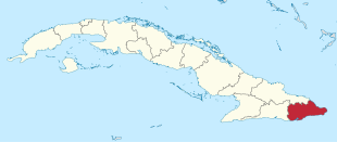 Провинция Гуантанамо на карте