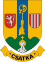 Wappen von Csatka