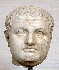 Colossal head of Titus (Glyptothek).