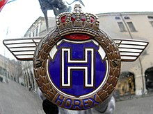 Horex logo in sidecar in Rovigo.JPG