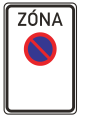 No parking zone