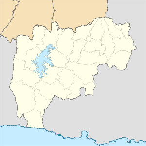 Peta kecamatan di Kabupaten Wonogiri
