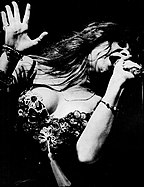 Janis Joplin performing circa 1967