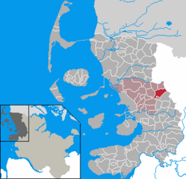 Kaart van Joldelund