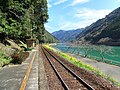 上流の海路駅より瀬戸石ダム湖