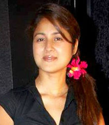 Кирти Гэквад Келкар на дне рождения актрисы Акангши Ранват bash.jpg