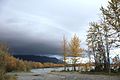 Il fiume Knik a sud di Palmer