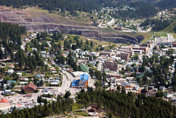 Aerial photo of Lead