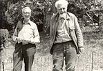 Nikolaas Tinbergen und Konrad Lorenz (rechts), 1978