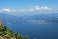 Blick auf Luino vom „Cadorna“-Wanderweg oberhalb von Cannero