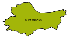 Localisation de District de Bukit Mabong