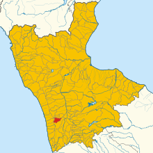 Localisation de Cerisano