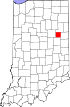 Localizacion de Blackford Indiana