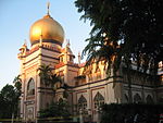 Masjid Sultan på Muscat Street.