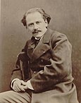 Jules Massenet photographed by Pierre Petit, 1880