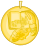 Medal of the Miguel de Cervantes Prize.svg