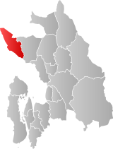 Jevnaker within Akershus