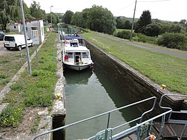Lock 15 of the Marne-Rhine Canal in Naix-aux-Forges