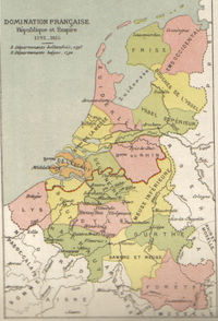 Kartenn eus departamant ar Meuse-Inférieure war-dro 1795-1806