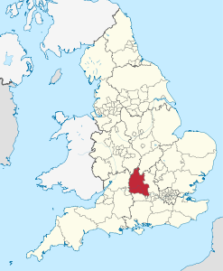 Oxfordshire – Localizzazione