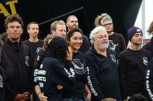 Paul Watson and the Farley Mowat crew in 2005 Paul Watson 2005.jpg