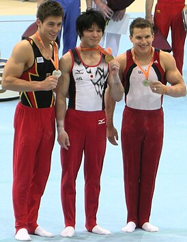 Филипп Бой (слева) - серебряный призёр Чемпионата мира 2010 в абсолютном первенстве