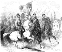 Хорунжий кінноти під час Січневого повстання 1863 року