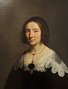 Philippe de Champaigne, La moglie del pittore, Charlotte Duchesne, c. 1630–1635