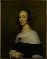 Portrait of a Woman by Adriaen Hanneman (c. 1653)