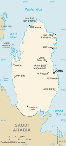 Dosiero:Qatar-CIA WFB Map.png