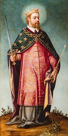 San Luis, rey de Francia, de Francisco Pacheco (Museo de Bellas Artes de Sevilla).jpg