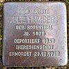 Stolperstein Salzkotten Marktstraße 23 Julie Humberg