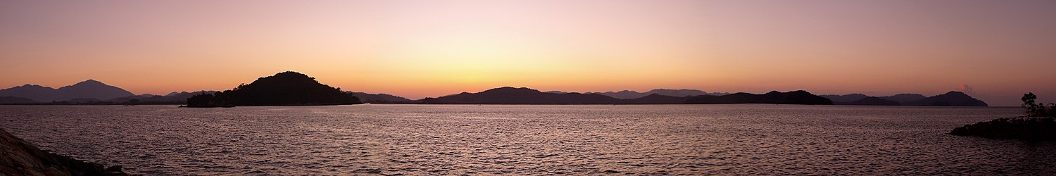 Sonnenaufgang über Langkawi