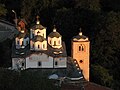 La grande église et le clocher