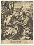 ジョルジョ・ギージ『聖カタリナの神秘の結婚』1575年 メトロポリタン美術館所蔵