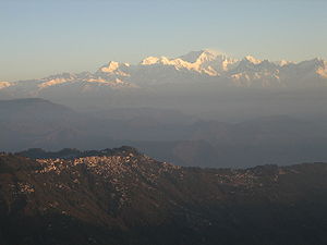 Mount Kanchenjunga,3° eight-thousander in heig...
