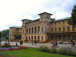 Gamla spahuset (Stary Dom Zdrojowy) i Krynica-Zdrój, byggt i nyrenässansstil 1889.