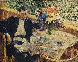 Портрет искусствоведа В. М. Лобанова. 1913 г.