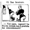 VI. "Non fornicare" - "L'Asino", 23 febbraio 1908. Ulteriori immagini qui.