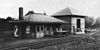 Verona station in 1909 with the freight shed