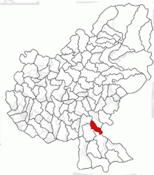 Vețca – Mappa