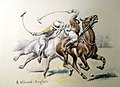 Polo Horses by Henri Vincent-Anglade