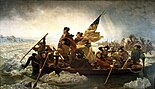 Washington crossing the Delaware, Leutze