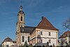 Blick auf die Mauritiuskirche