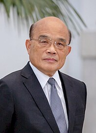 蘇貞昌 (2006–2007; 2019–2023) (1947-07-28) 28 July 1947 (age 76)   民主進步黨