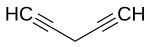 Strukturformel zu 1,4-Pentadiin