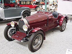 Bugatti Type 38 als Roadster