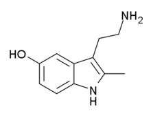 2-Methyl-5-hydroxytryptamine.png