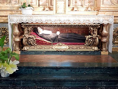 Heliga Maria Domenica Mazzarellos sarkofag.