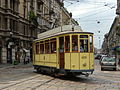 Triebwagen 609 der Straßenbahn Mailand